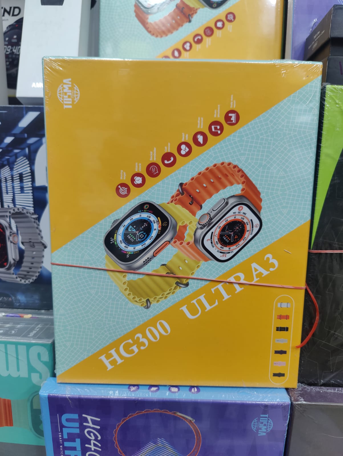 HG300 ULTRA3 Smart Watch | IP68 Waterproof, 7-Day Battery & 2.0” Display