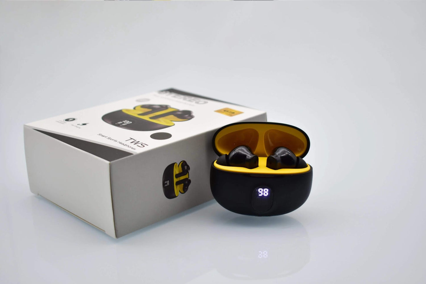 S510 TWS Wireless Earbuds | Bluetooth 5.3, Smart Sports, LED Display, Waterproof