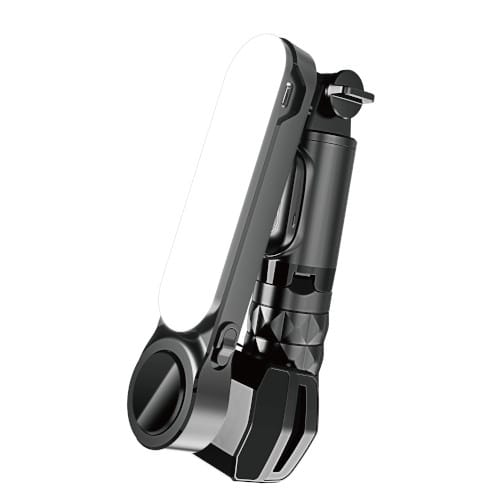Q09 Gimbal Stabilizer 3-in-1 | Selfie Stick, Tripod & Removable Fill Light with Bluetooth Remote