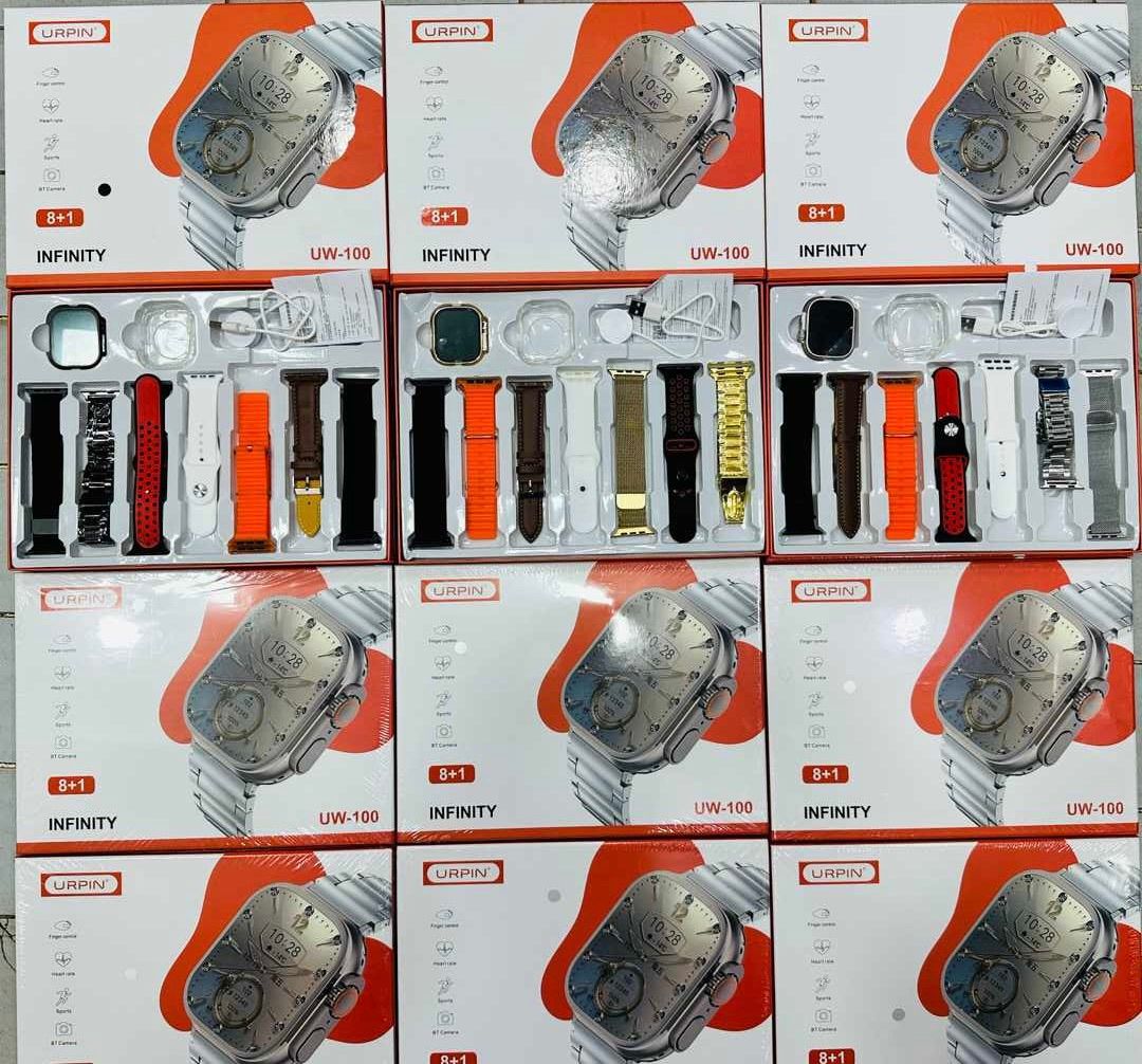 UW-100 Smartwatch | 2.02” HD Display, Bluetooth Calling, Health & Sports Tracker