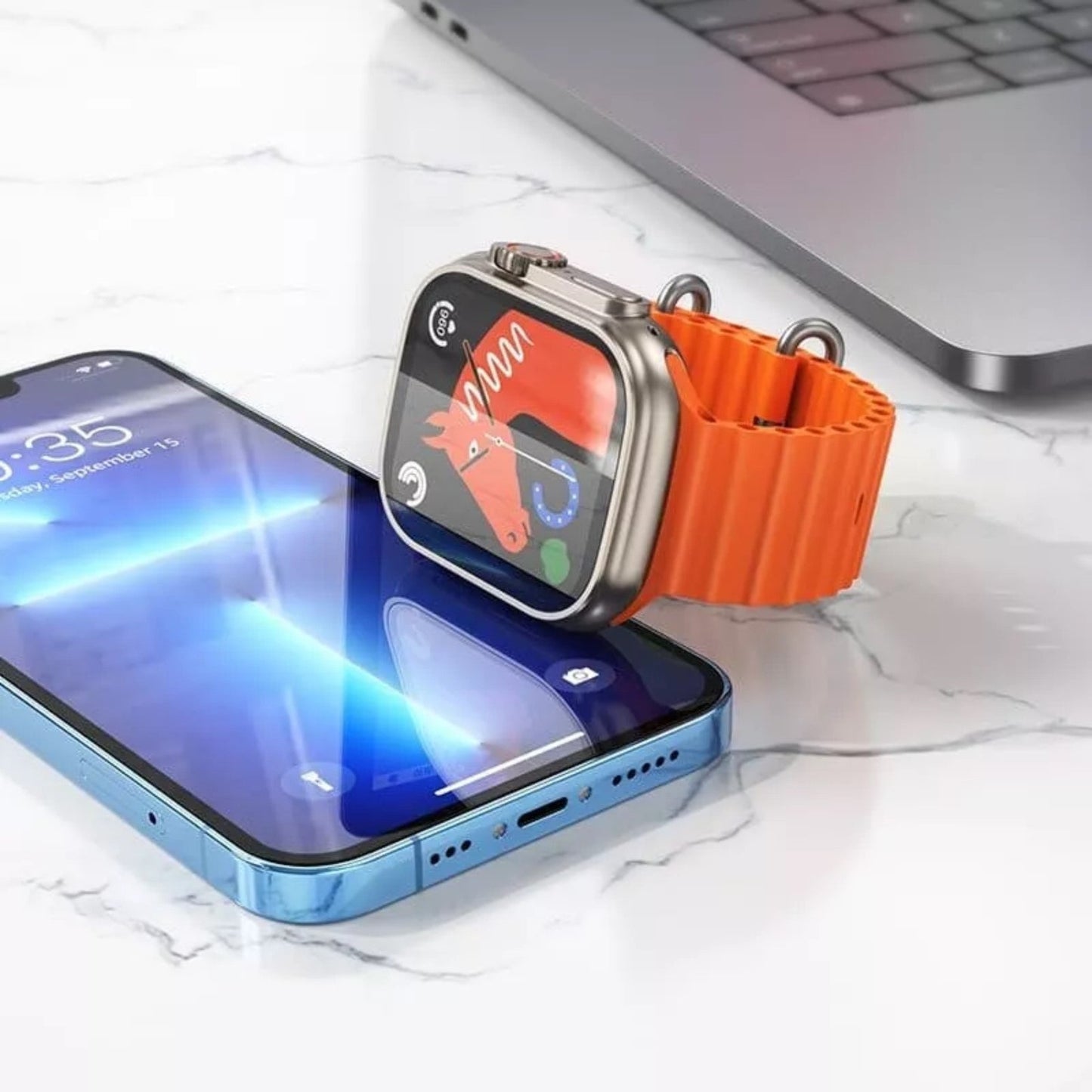 HG200 Ultra3 Smart Watch | Multi-Strap Bundle with Full Health Suite