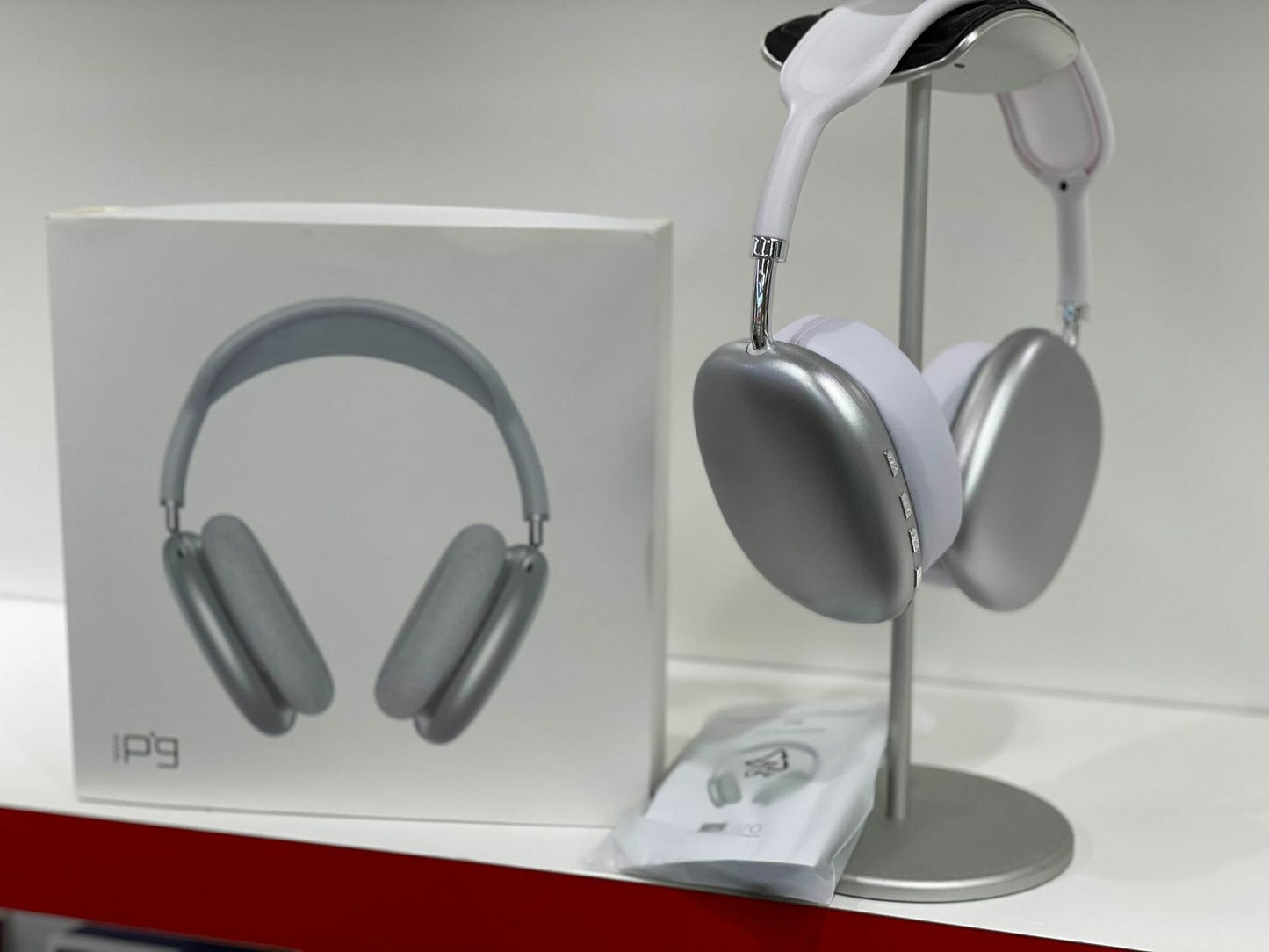 P9 AirPods Max Wireless Bluetooth Headphones | FM, AUX, SD Card Support