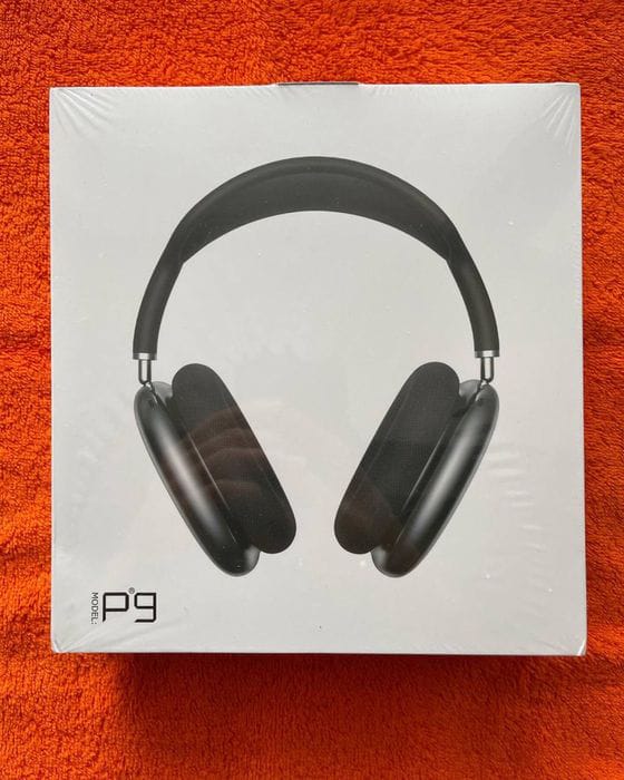 P9 AirPods Max Wireless Bluetooth Headphones | FM, AUX, SD Card Support