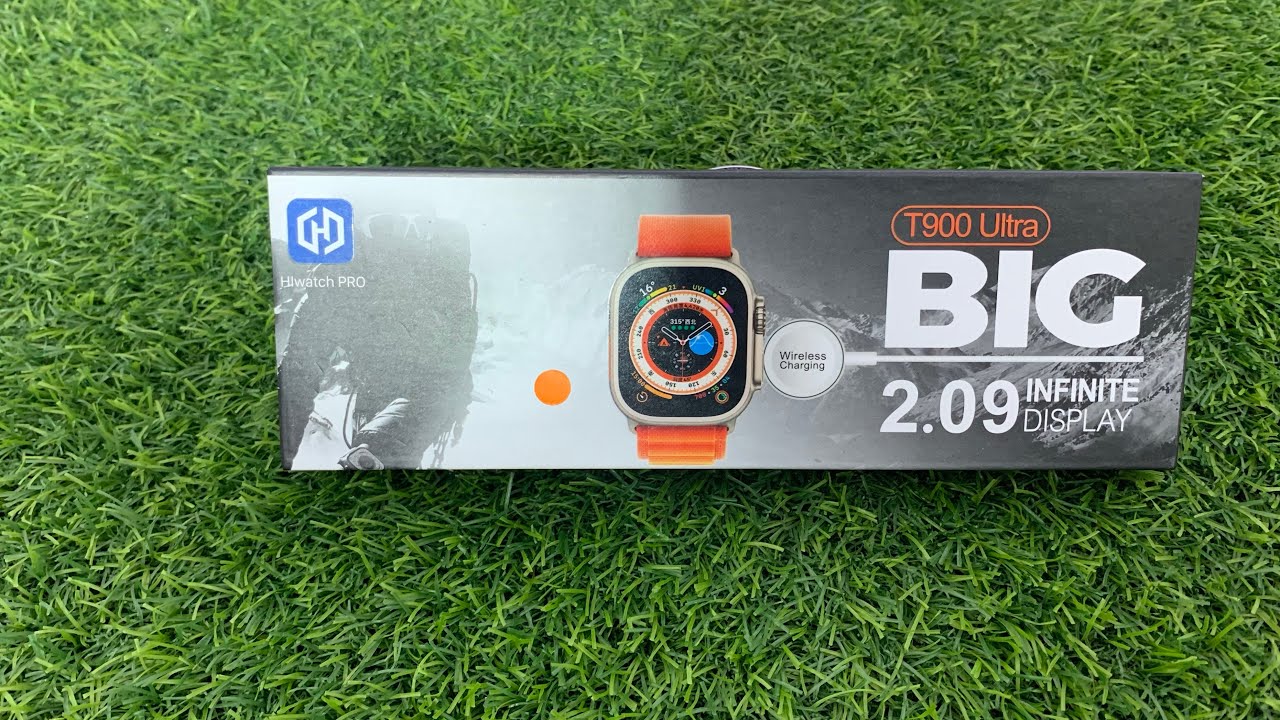 T900 Ultra Smart Watch – Big Display 2.09", Bluetooth Call, Fitness Tracker