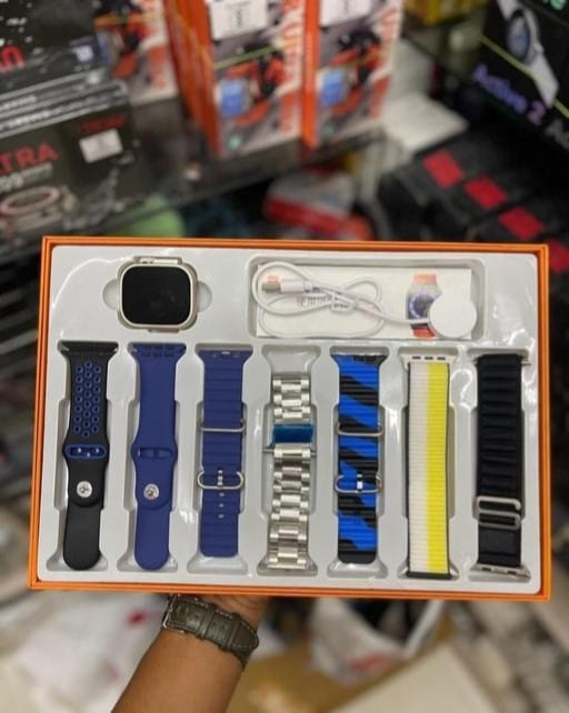 HG400 ULTRA3 Smart Watch | Premium Multi-Strap Bundle with Smart Health & Call Features