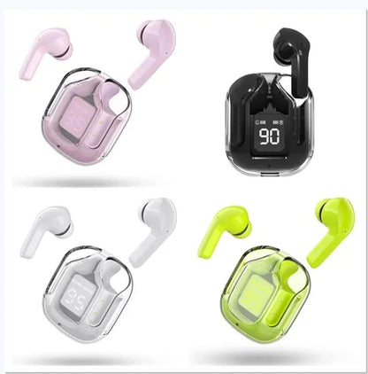 Air 31 TWS Wireless Earbuds | Transparent Design, Bluetooth 5.3, ENC, LED Display