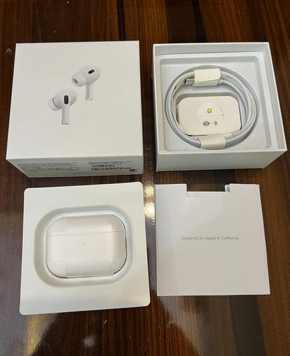 Apple AirPods Pro (2nd Gen) with MagSafe Charging Case | USB-C, Adaptive Audio, ANC