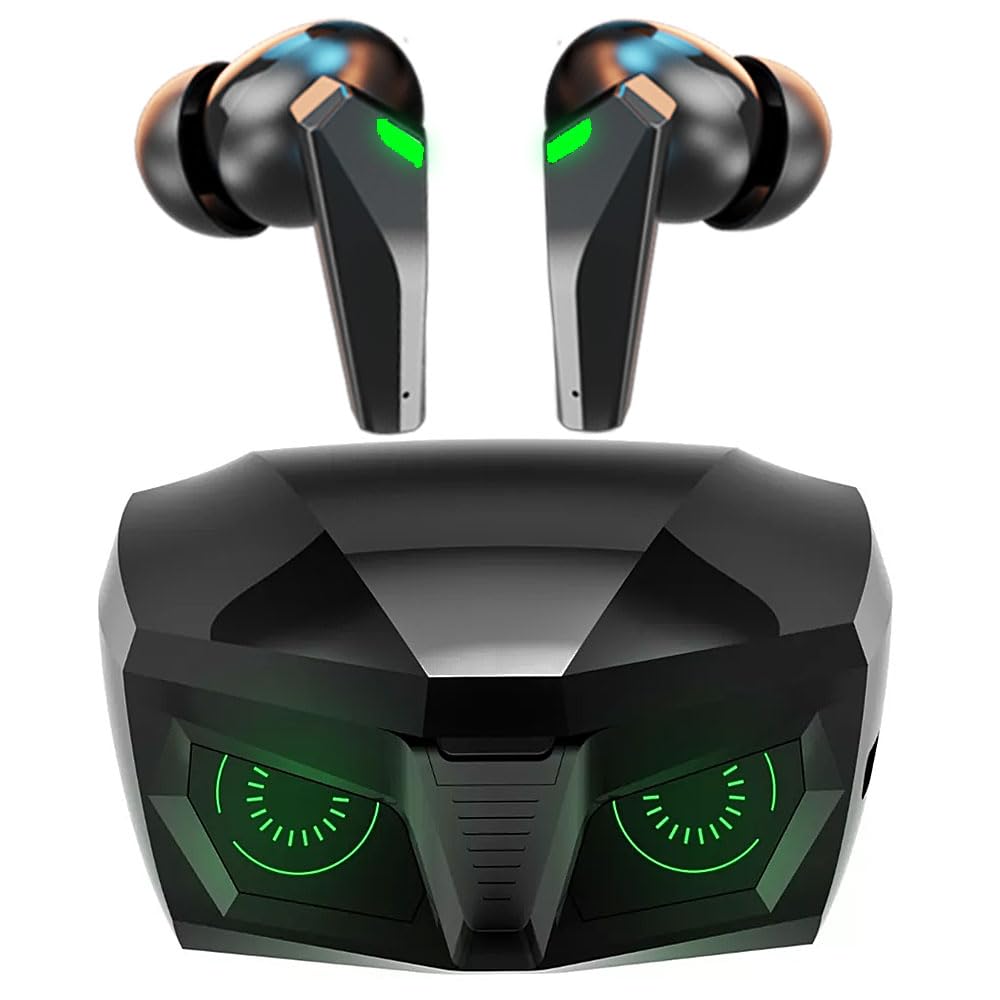 YOLO Yoblox True Wireless Gaming Earbuds | Dual Mic ENC, 50ms Low Latency, 40H Playtime