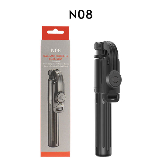 N08 Bluetooth Integrated Selfie Stick | Compact, Foldable & Universal Fit