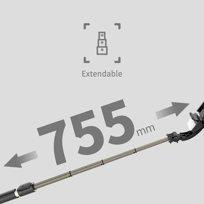 Q08d Gimbal Stabilizer Tripod Selfie Stick with Dual Fill Lights | Bluetooth Remote + Anti-Shake Tech