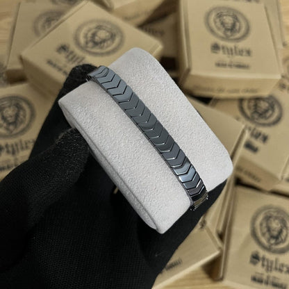 Arrowhead Hematite Beads | Chevron Bracelet Beads for Jewelry Making